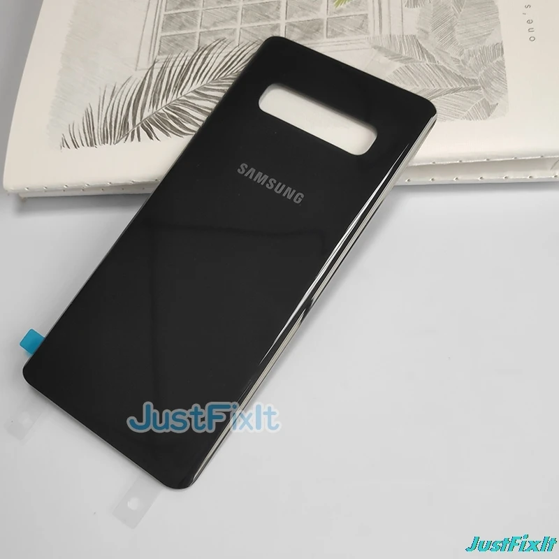 Чехол для SAMSUNG Galaxy S10+ задняя крышка батарейного отсека, Задняя стеклянная крышка корпуса, чехол для замены батарейного отсека