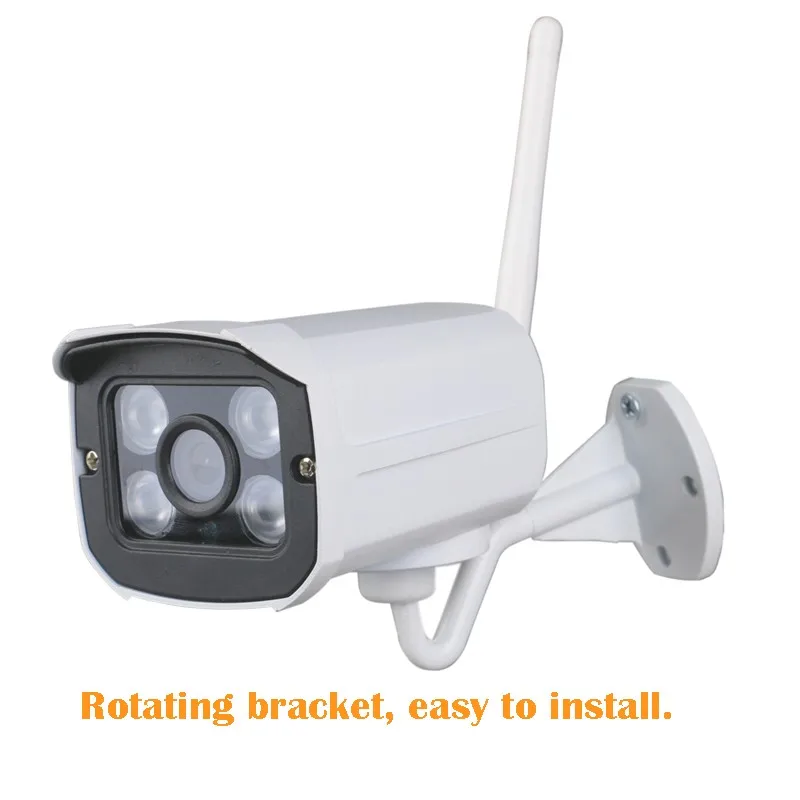HD 1080P пуля белая IP камера Wifi 2mp Беспроводная Seurveillance Безопасность Мини-веб-камера CMOS Инфракрасная ночного видения Горячая