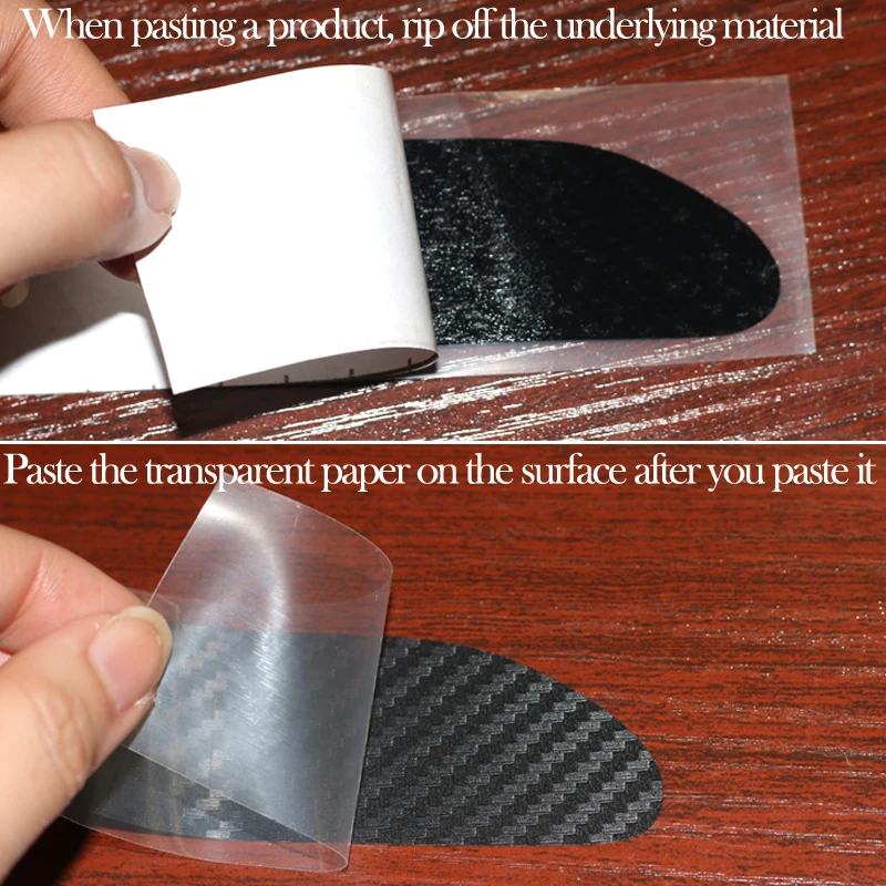 Автомобильный стоп светильник сигнал из углеродного волокна 3D наклейка s