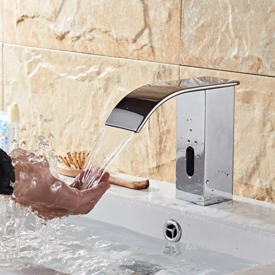 Автоматический смеситель для раковины кран холодной воды с бесконтактным