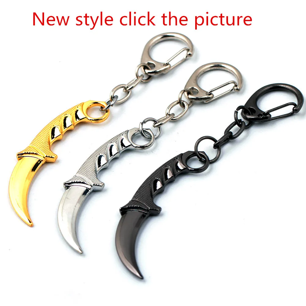 Мужские ожерелья бабочки Samyeung Game CSGO Karambit Кожаные Цепочки CS GO нож оружие M9