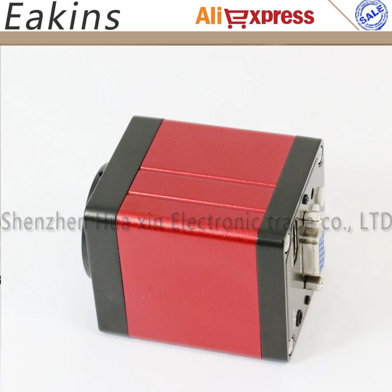 Промышленный микроскоп 13 МП 1/3 дюйма CMOS HDMI VGA выходы 60F/S 720P + 10x ~ 180X регулируемое