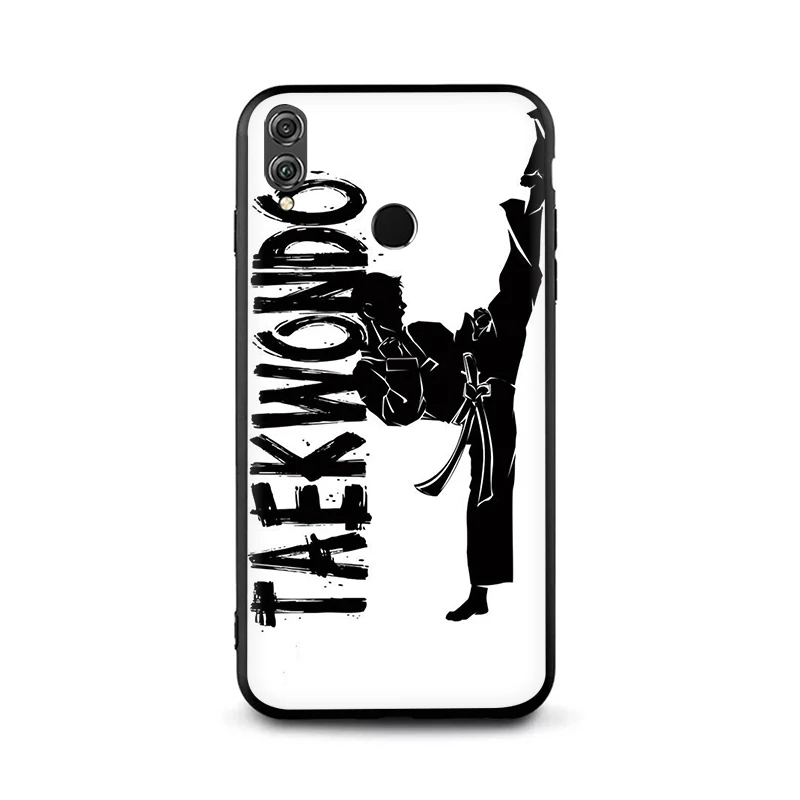 B5 Спорта тхэквондо чехлы для мобильного телефона из мягкого силикона с крышкой для Huawei Honor 6a 7A Pro 7C 7X 8C 8X8 9 10 Lite вид 20 9X Pro - Цвет: B5