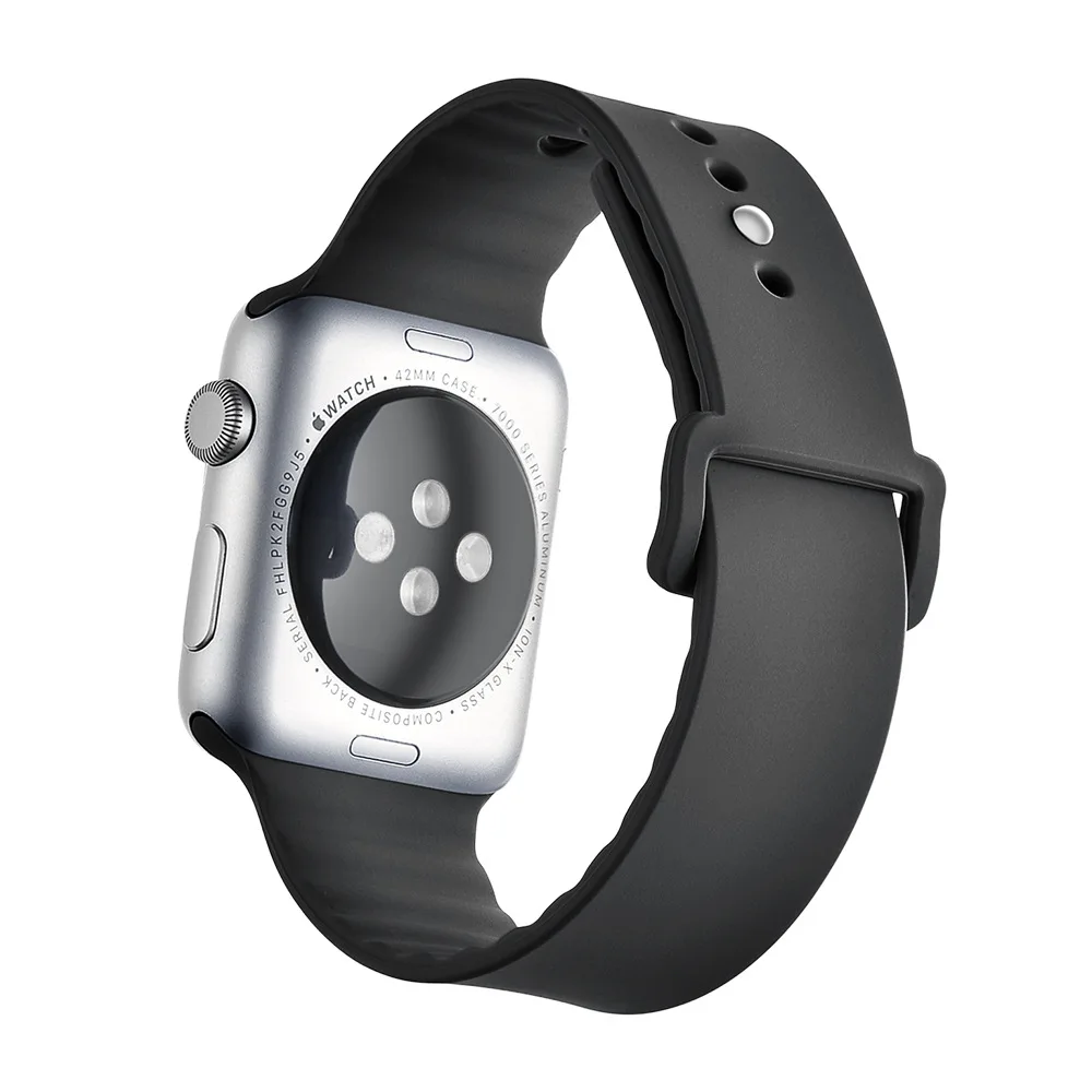 Спортивные часы iWatch Apple Watch 38 мм 42 Мужские и женские силиконовые спортивные