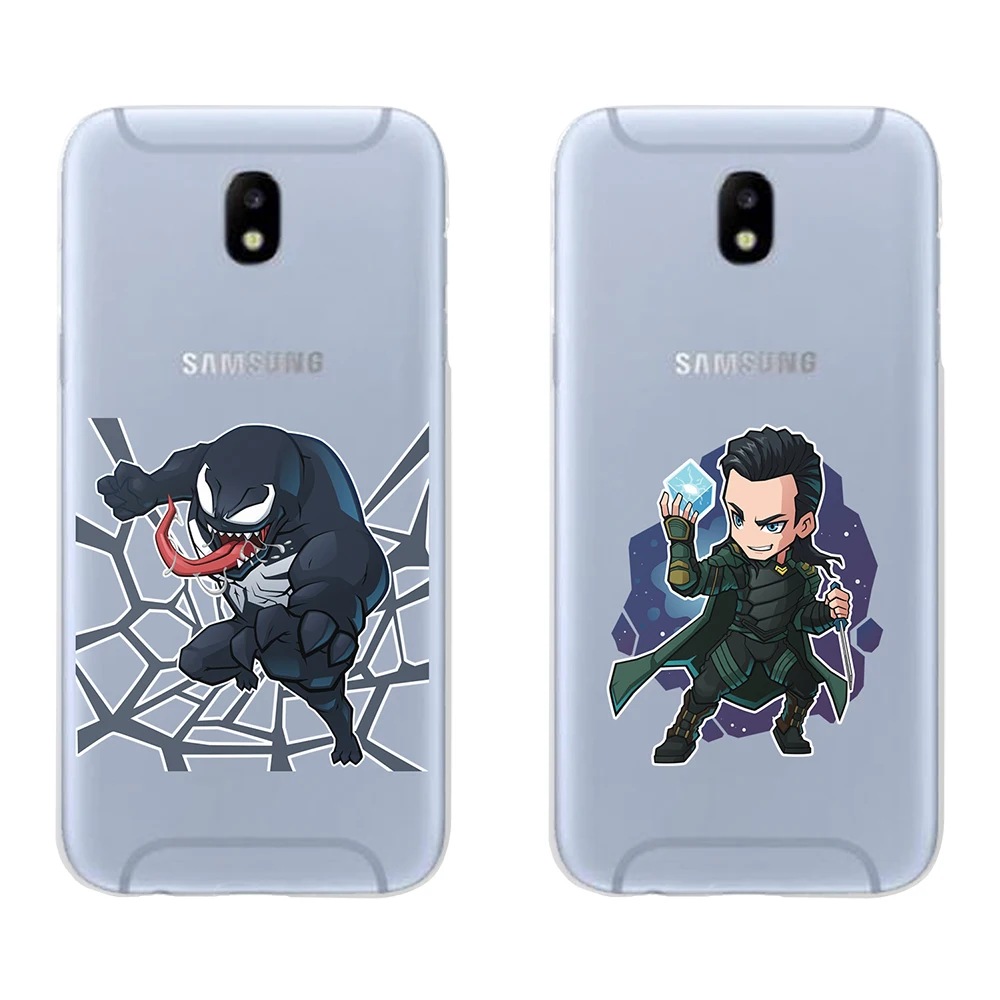 Miracle Avengers Iron Man Captain America Spiderman Fashion Phone Case For Samsung Galaxy J3 J4 J5 J6 J7 J8 Plus 2016 2017 2018 |
