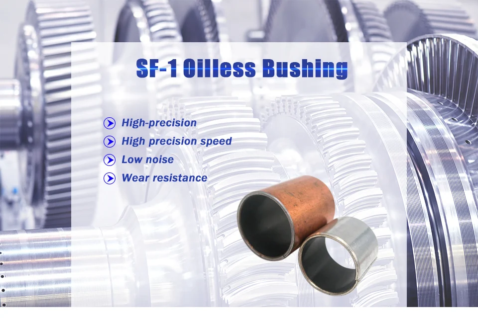 LUPULLEY SF-1 безмасляный втулка самосмазывающиеся подшипники скольжения подшипник SF1-2525 SF1-2540 SF1-2825 SF1-2830 SF1-3010 34*30*10 мм OD* ID* ч