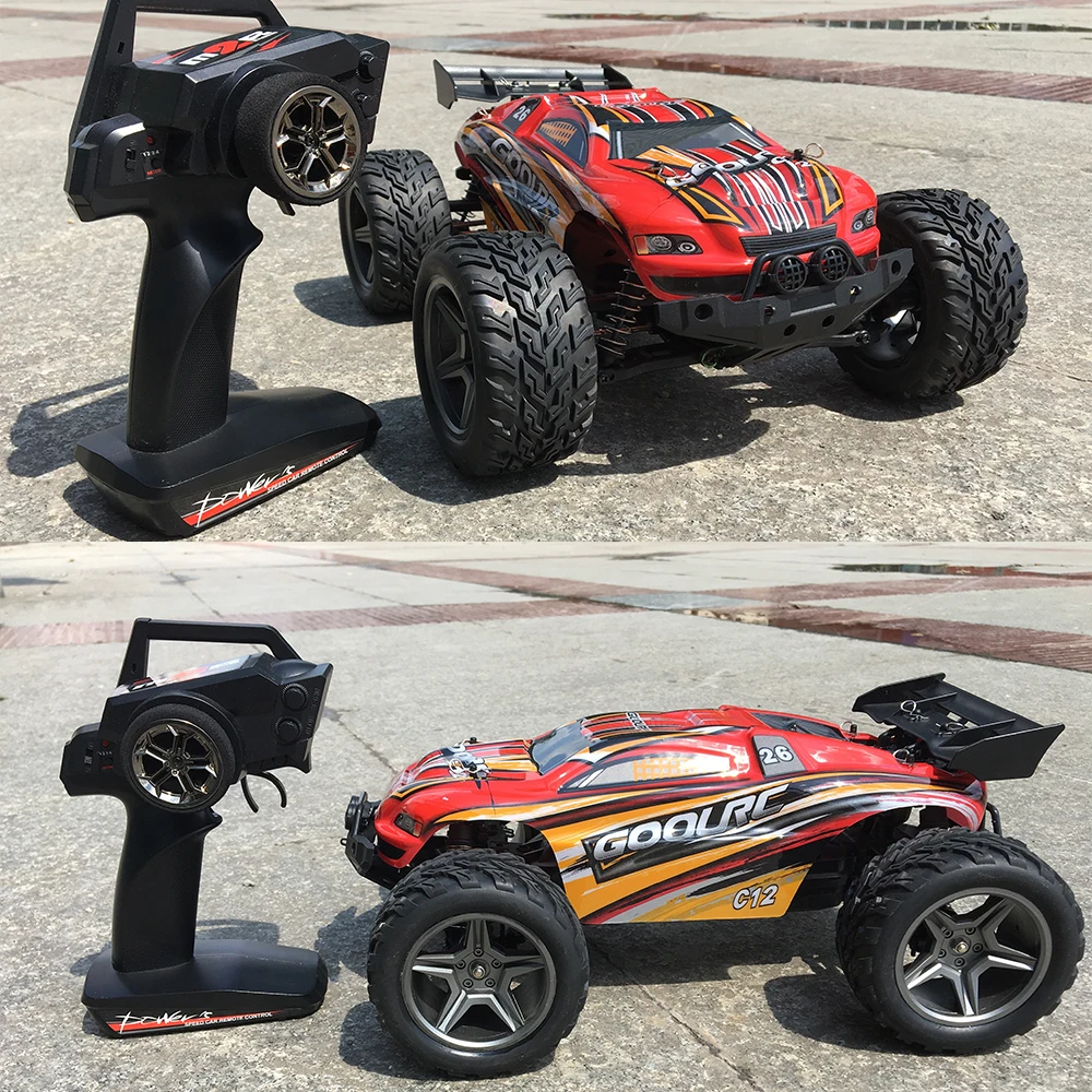 GoolRC C12 2 4 ГГц 2WD 1:12 Радиоуправляемый автомобиль 35 км/ч Матовый Электрический