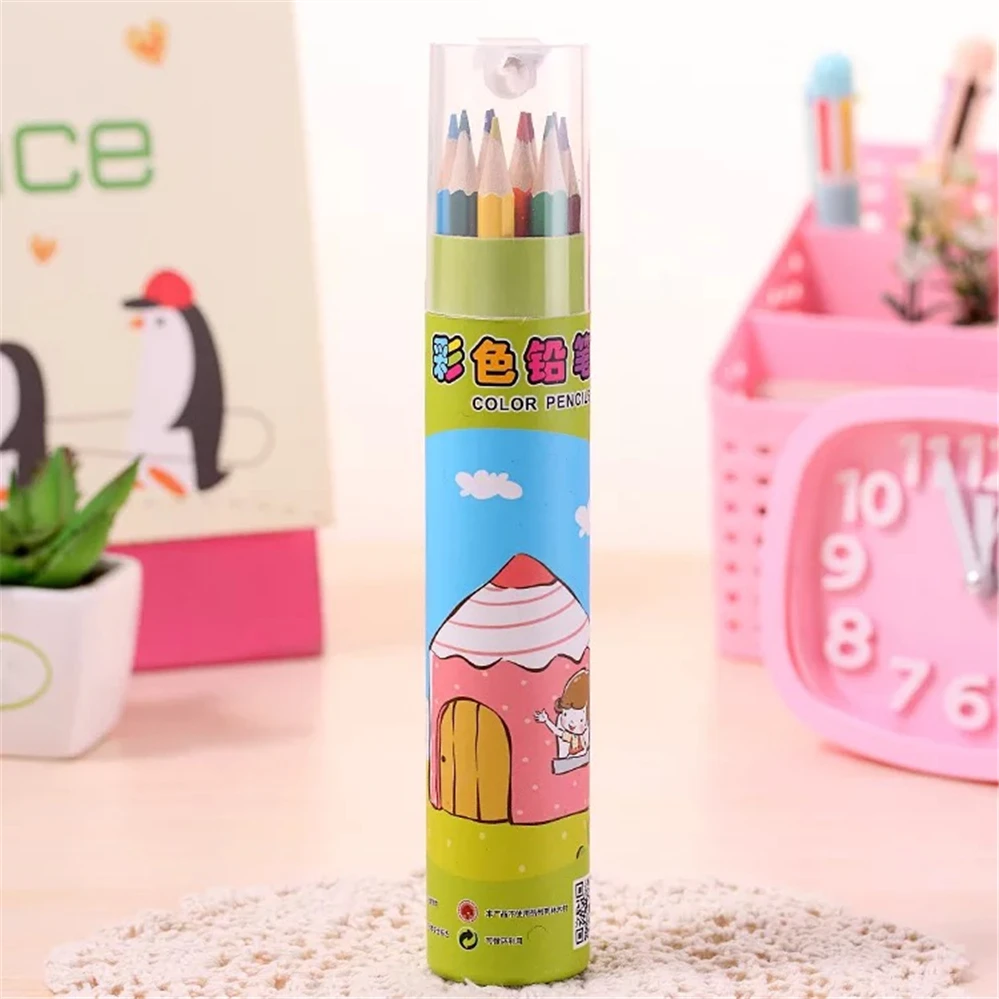 Канцтовары мультфильм творческий 12 видов цветов свинцовый Детский рисунок