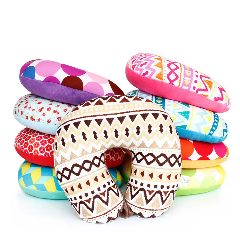 Удобные дорожные подушки Microbeads для самолета пенопластовая Женская Подушка u