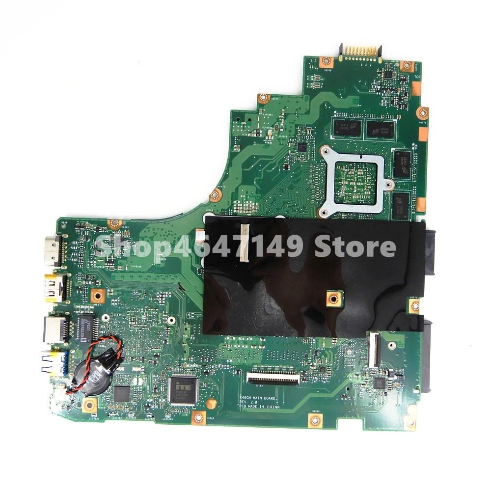Материнская плата K46CM 987CPU GT635M/2G REV 2.0 ASUS A46C K46C K46CB материнская ноутбука 100%