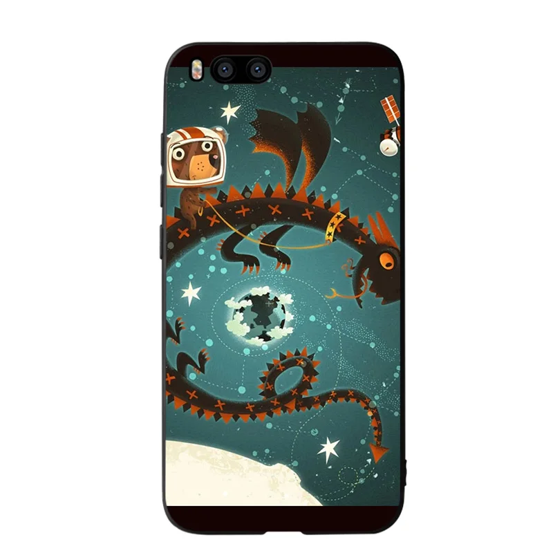Милый медведь с принтом обезьяна для мобильного телефона чехлы Чехол xiaomi Mi A2 8 9 lite