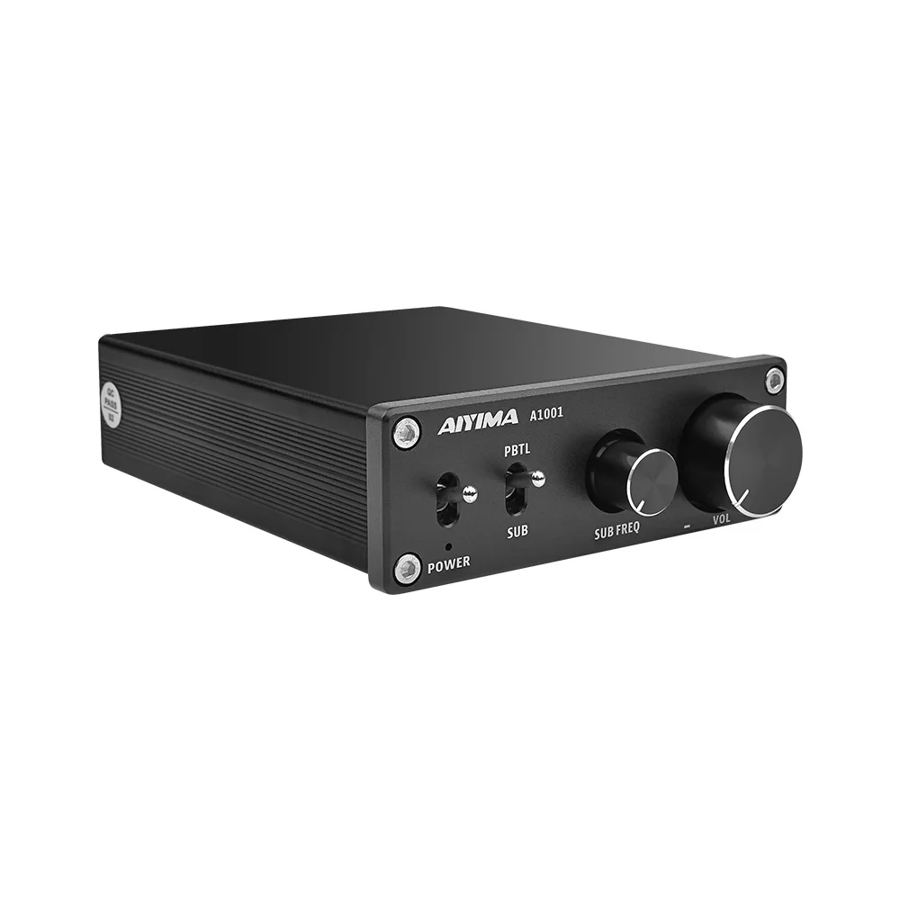 AIYIMA TPA3116D2 NE5532P класса D Мини Hifi аудио усилитель может быть переключен на бас усилитель высокой мощности с вилкой питания