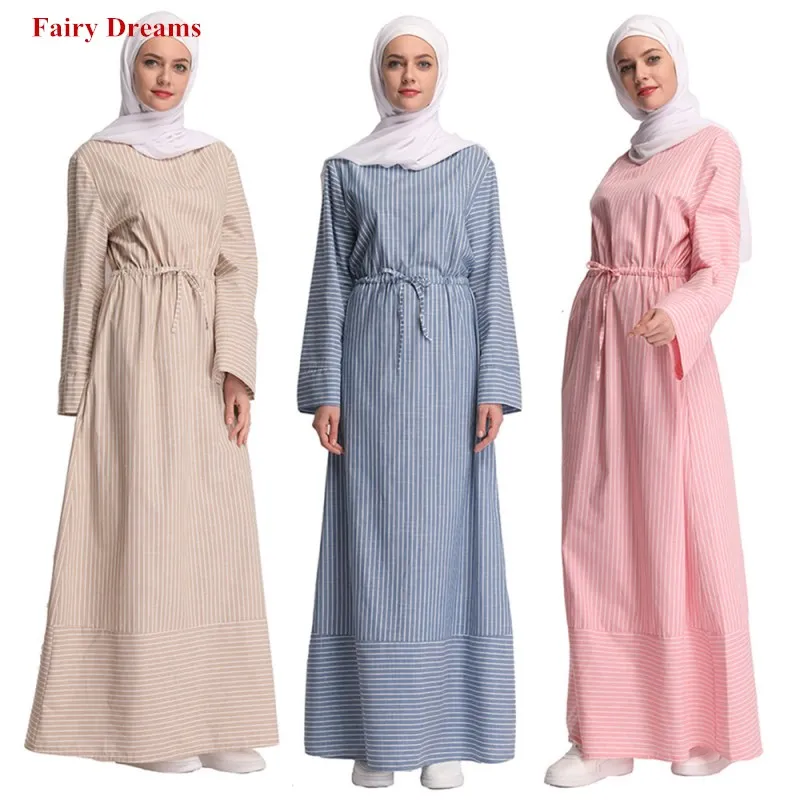 Женская мусульманская одежда Abaya Турция Бангладеш голубой розовый бежевый
