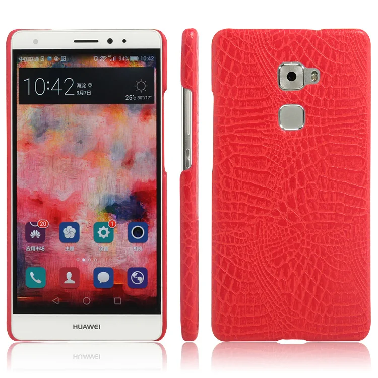 Luxury Crocodile Pattern PU leather Case For Huawei Mate S 5.5 Inch Phone Accessories Back Cover |