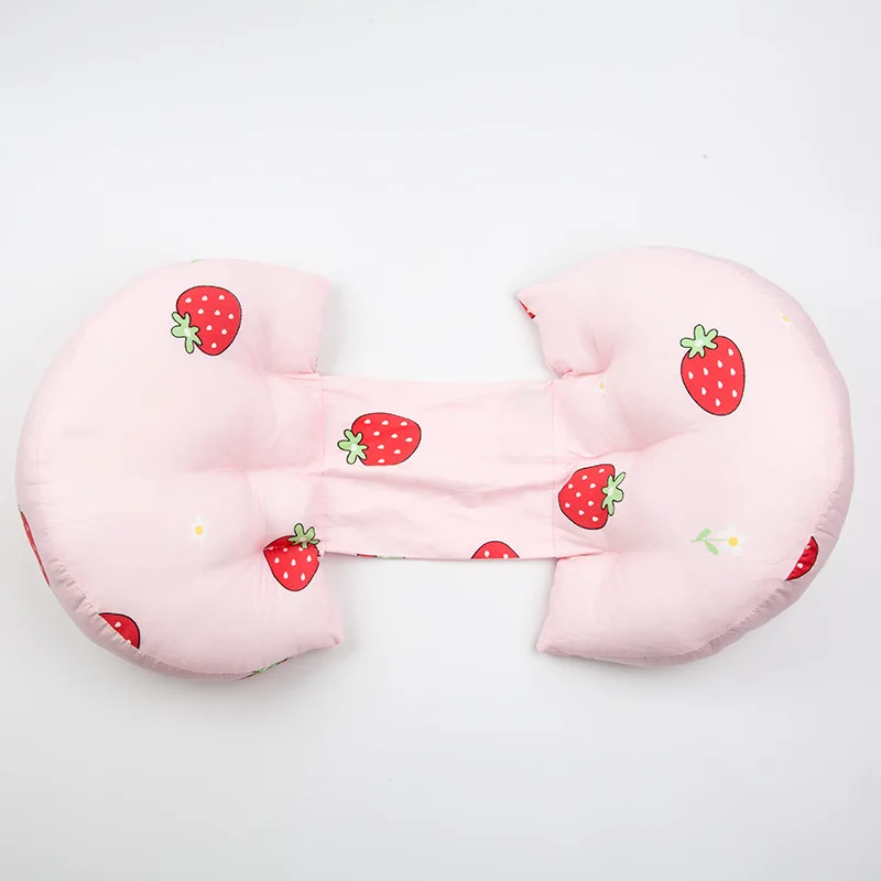 Strawberry Многофункциональная подушка для беременных женщин, подушка для сна для беременных мам, u-образная Подушка для беременных - Цвет: Strawberry