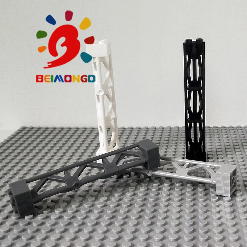 Бесплатная доставка! BEIMONGO блоки мс решетки Башня 2x2x10 W/Крест столб 20 штук