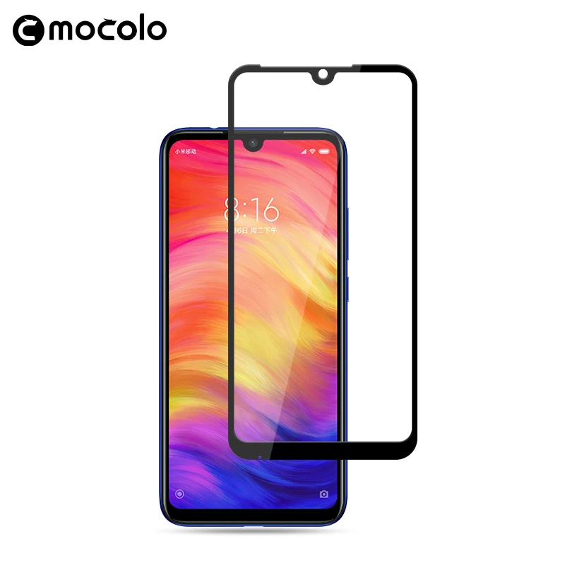Закаленное стекло для Xiaomi Redmi Note 7 полноэкранная защитная пленка MOCOLO 3D redmi note pro gobal