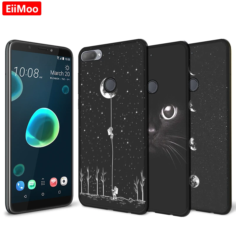 EiiMoo силиконовый чехол для htc Desire 12 чехол для htc Desire 12 Plus чехол мягкий чехол с рисунком для htc Desire12 12 Plus чехол