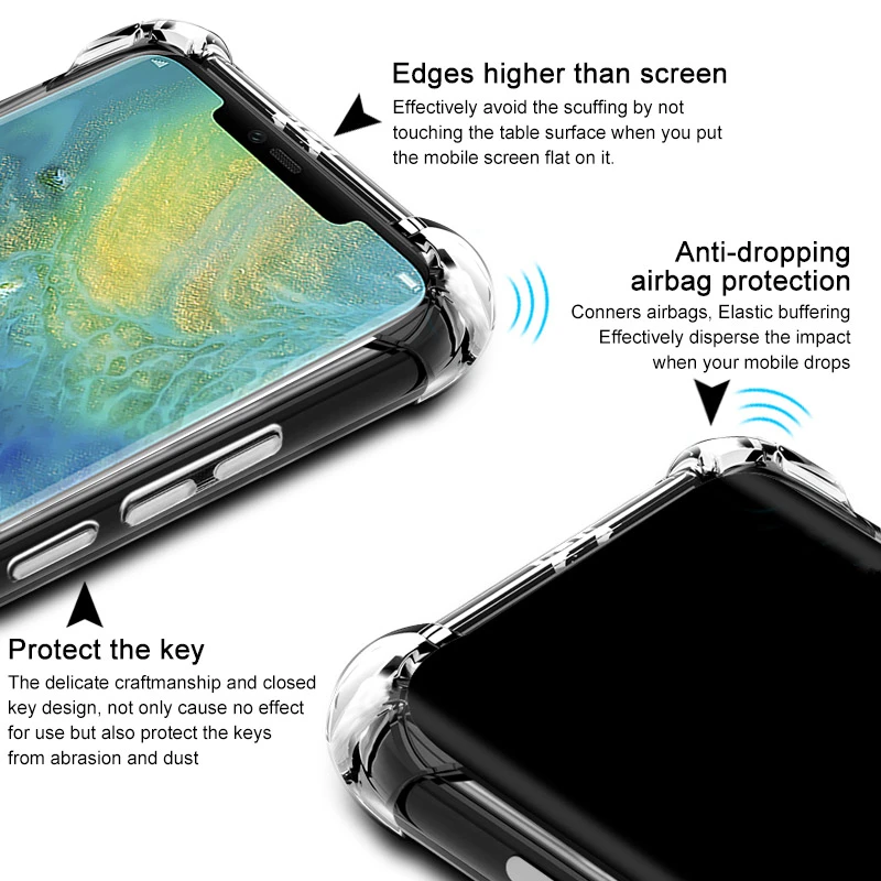 Чехол для huawei mate 20 Pro, чехол для huawei mate 20 Lite, силиконовый чехол для телефона, чехол для huawei mate 20 X, чехол, полное покрытие Nova 3 3i