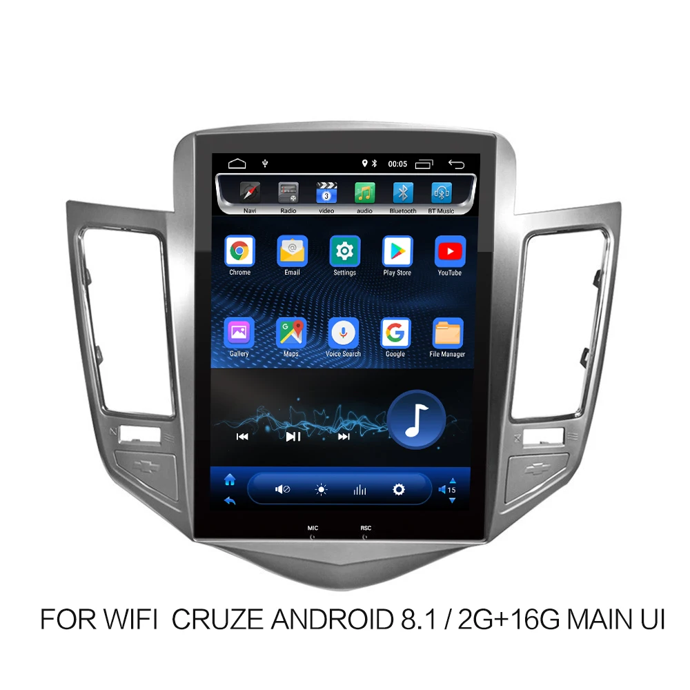 Android 9,0 4G LTE Автомобильный gps Мультимедиа стерео радио плеер для chevrolet cruze 2011-2013 лет vetical плеер навигационная система