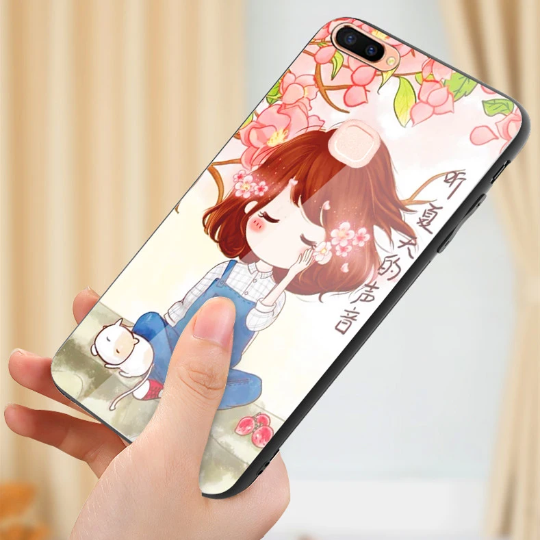 Чехол из закаленного стекла для VIVO X21 X20 Plus X9 X9P X9S Y79 Y75 Y66 Y67 Мягкий ТПУ силиконовый