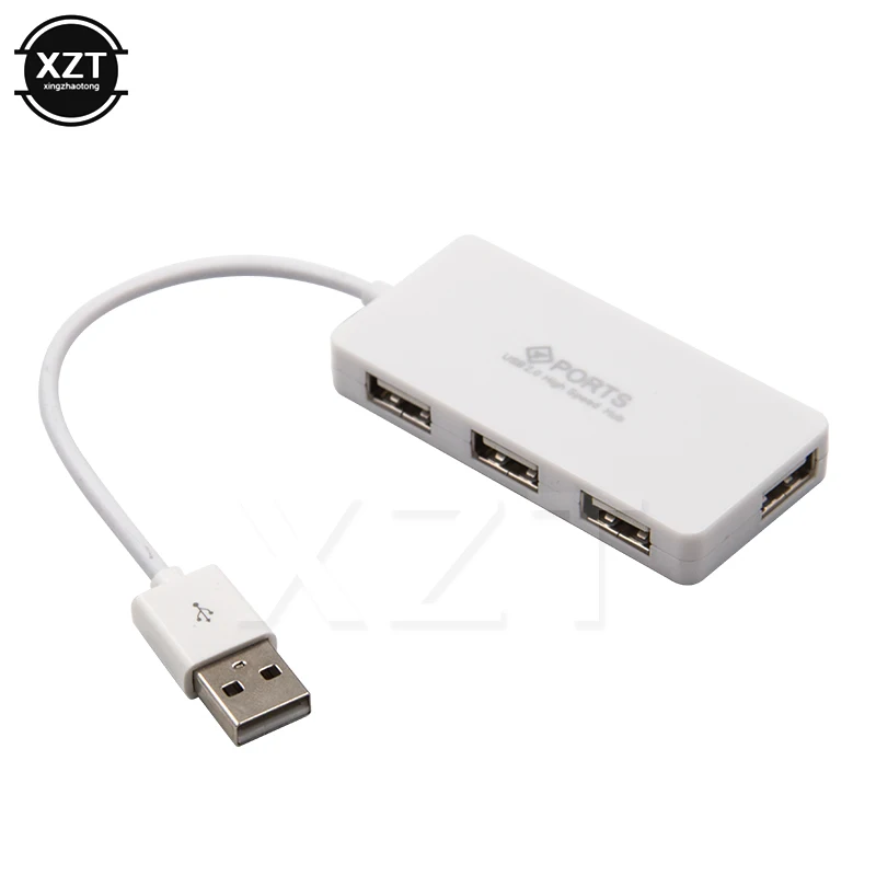 4 портовый usb хаб 2 0 разветвитель высокоскоростной концентратор
