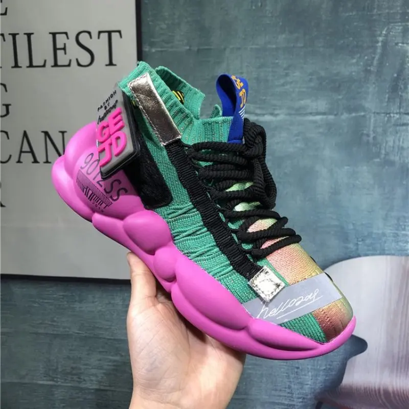 Женские кроссовки на плоской подошве Женская Повседневная Вулканизированная