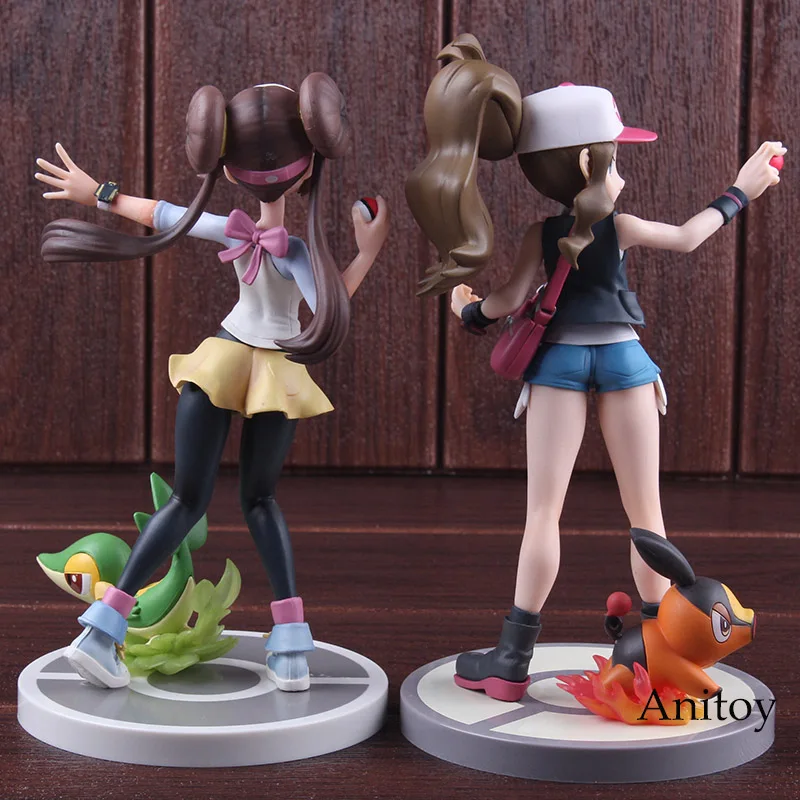 ARTFX KOTOBUKIYA статуи Туко с Pokabu Tepig/Mei с Tsutarja Snivy ПВХ Аниме Фигурки Коллекционная модель игрушки