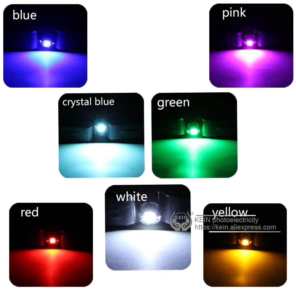 KEIN 100 шт. t5 led B8.3 B8.4 B8.5 B8.5D 509T 1SMD 5050 Светодиодный индикатор приборной панели