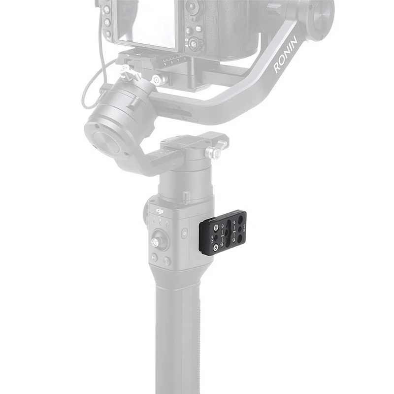 Сырная Тарелка DJI Ronin S оснащена отверстиями 1/4 &quot 20. Крепление на верхней части