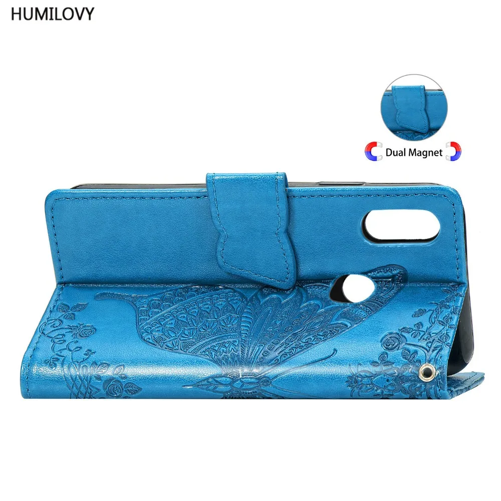 Флип-кожаный чехол-портмоне для телефона ASUS ZenFone Max M2 ZB633KL.