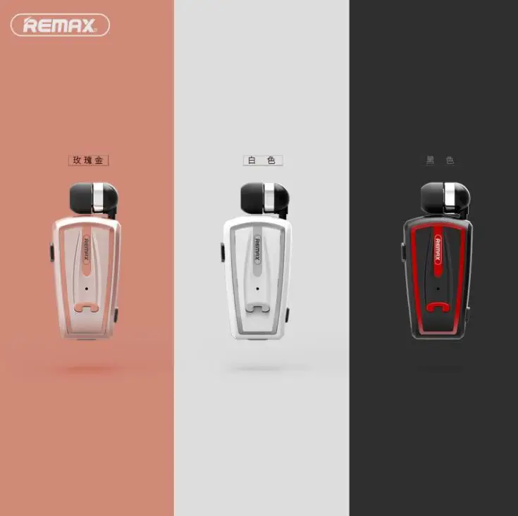 Remax-T12 беспроводной Bluetooth воротник клип гарнитура с микрофоном наушник-таблетка