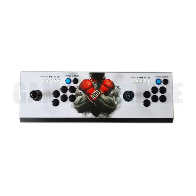 Двойной игровой контроллер pandora 3D 3700 игр в 1 с функцией паузы turbo VGA HDMI выход|game in