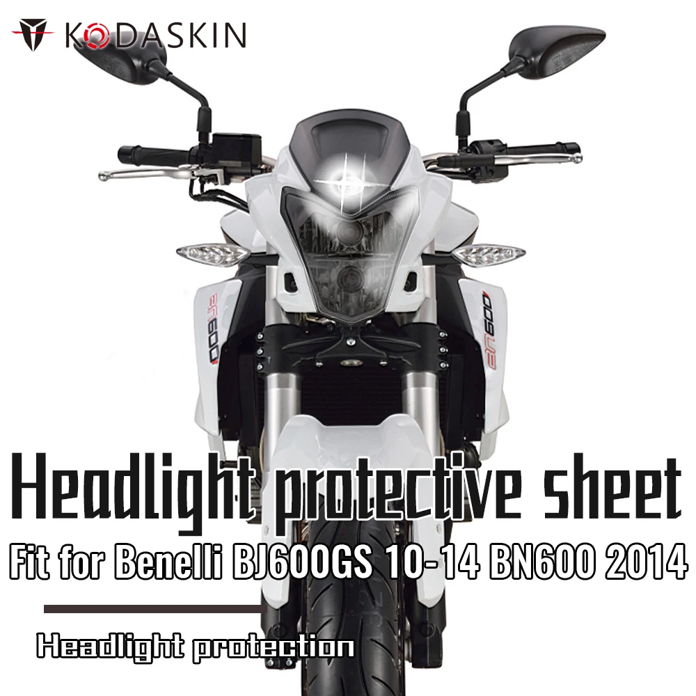 Фото KODASKIN мотоциклетная АБС фара Защитная крышка для фар защита подходит BENELLI BJ600GS 2010