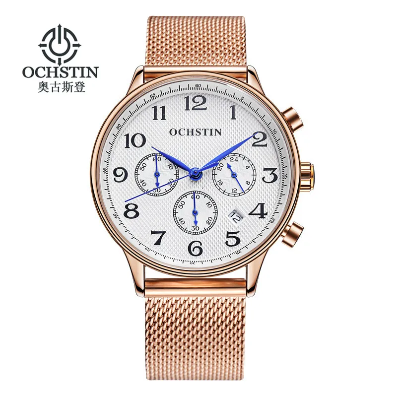 Reloj Hombre 2017 OCHSTIN модные спортивные мужские часы с хронографом Лидирующий бренд