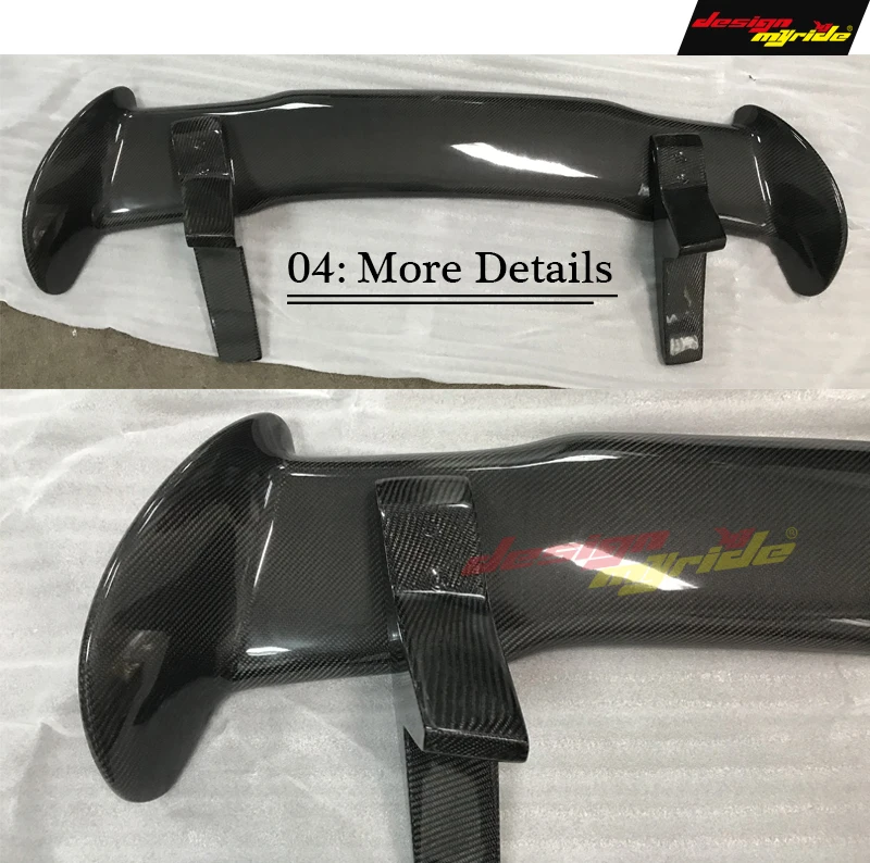 Designmyride пригодный для HyundaI Veloster Turbo спойлер Ver2 Gt Wing стильный задний из углеродного