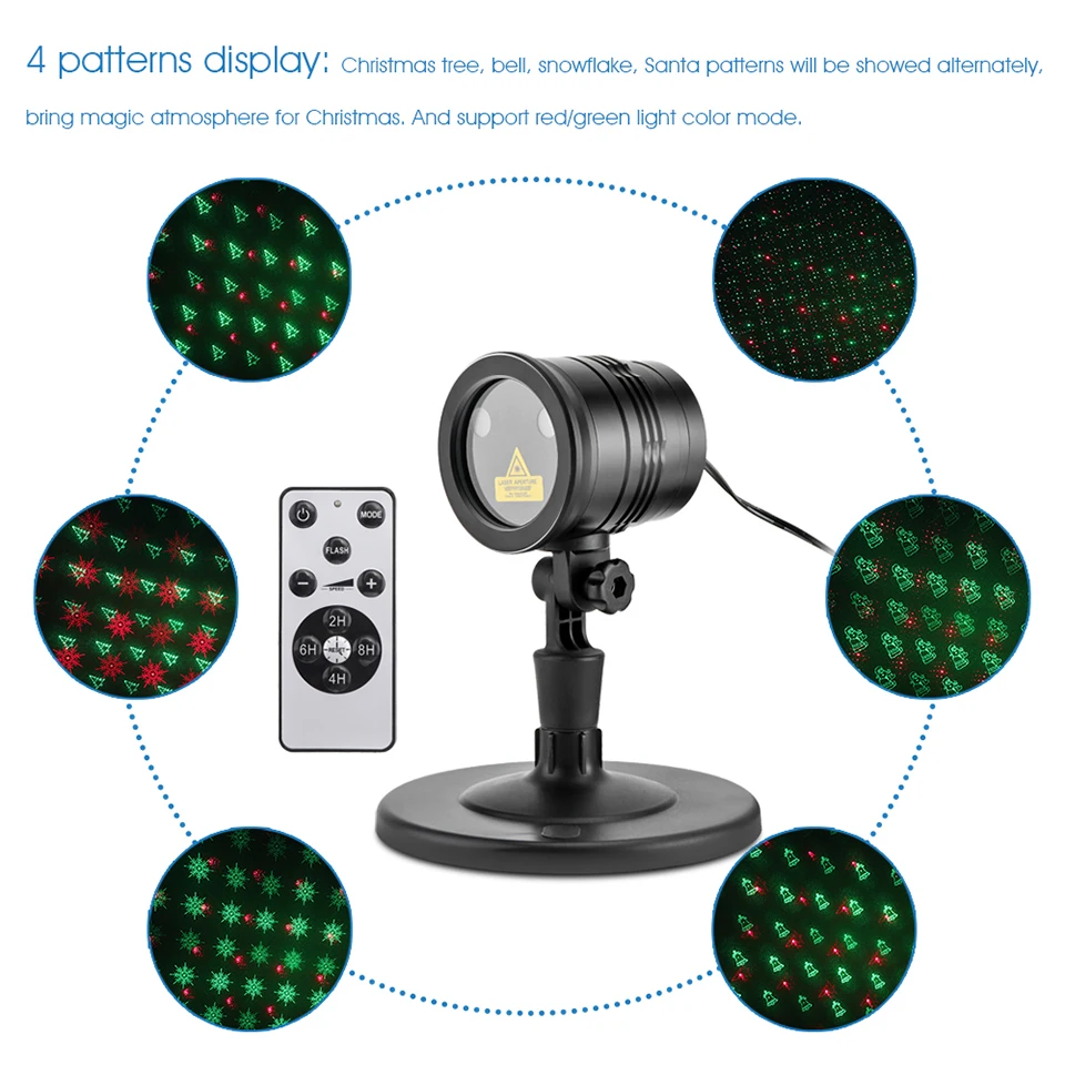 Водонепроницаемый светильник для дискотеки IP65 вечеривечерние динамический