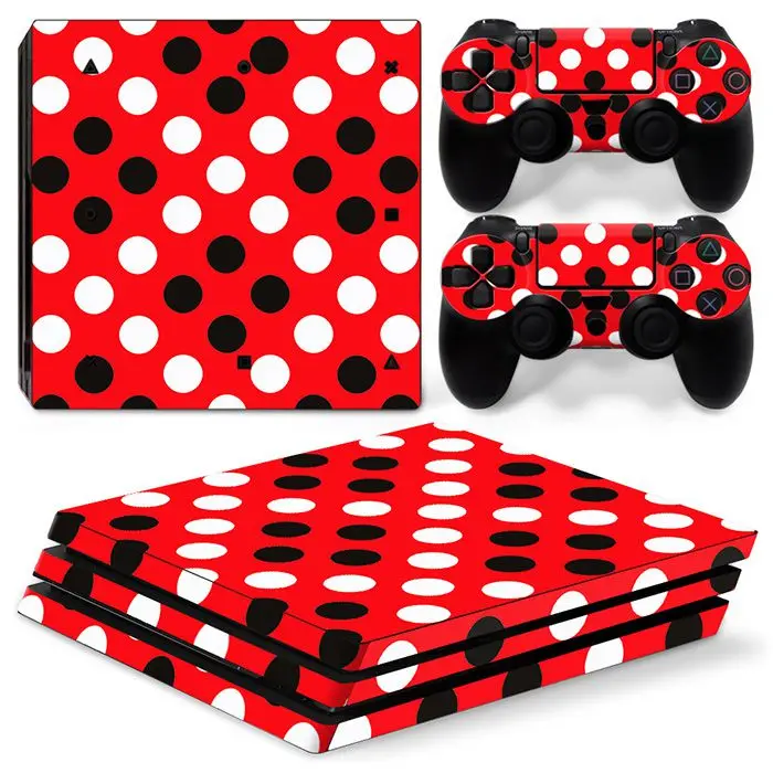 12 Красочные Viny Наклейка Стикеры для PS4 Pro консоли+ 2 кожаная наклейка на контроллер для sony Playstation 4 Pro игровые аксессуары - Цвет: 12