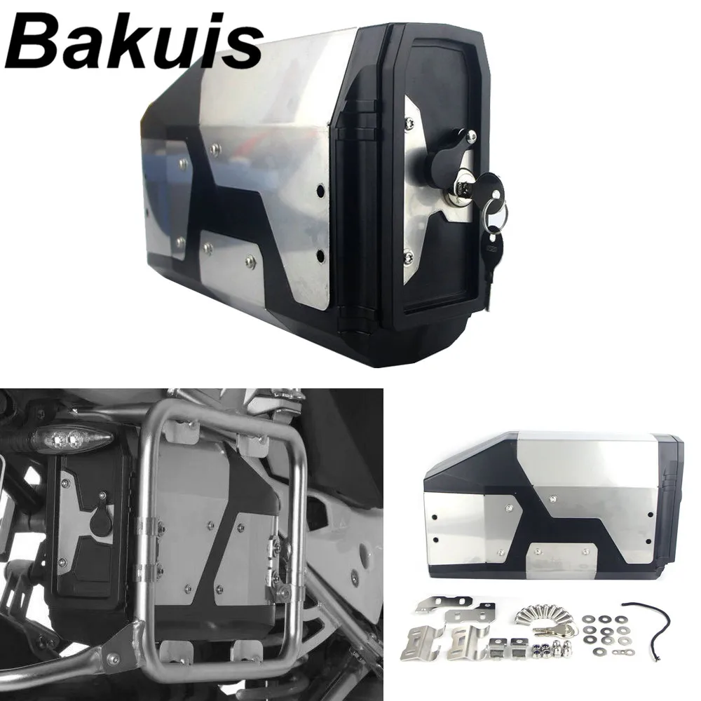 Декоративный Алюминиевый ящик для инструментов кронштейн BMW R1250GS 1200GS LC & ADV Adventure