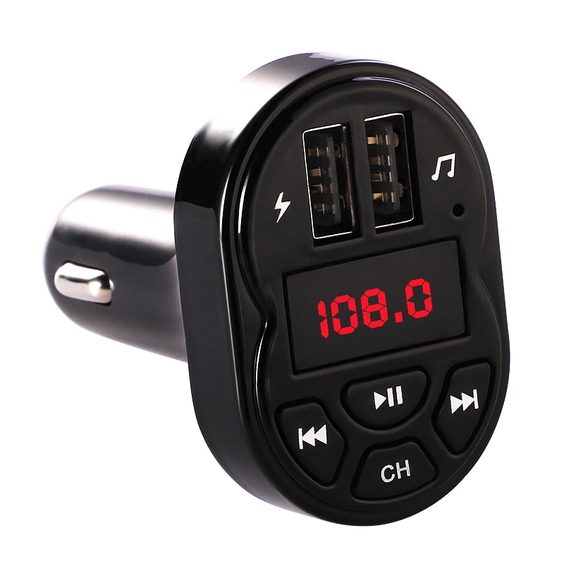 FM трансмиттер беспроводной радиомодулятор автомобильный Bluetooth адаптер mp3 плеер с