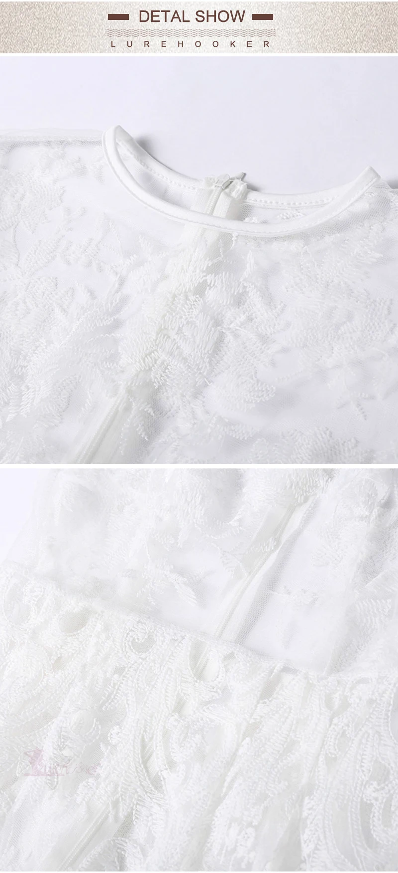 Сексуальное женское белье Lurehooker, белое свадебное платье для косплея, Униформа с вышивкой, кружевное Эротическое нижнее белье, платье длиной до пола