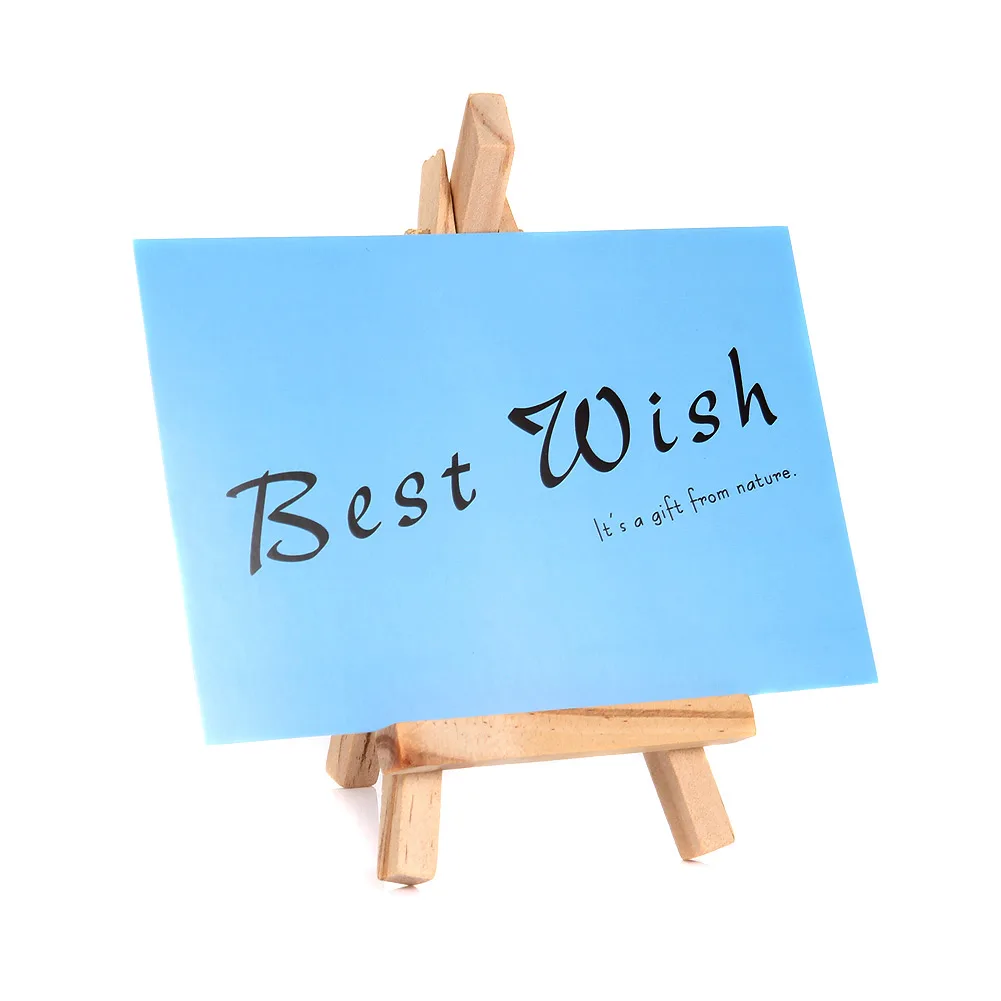 10 шт. Мини Деревянные мольберты для кафе Настольный номер мольберт практичное