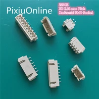 20pcs yt2010 xh 2 54 mm spacing connector 2p3p4p5p6p7p8p horizontal smd socket 2 54mm pitch patch plug connector