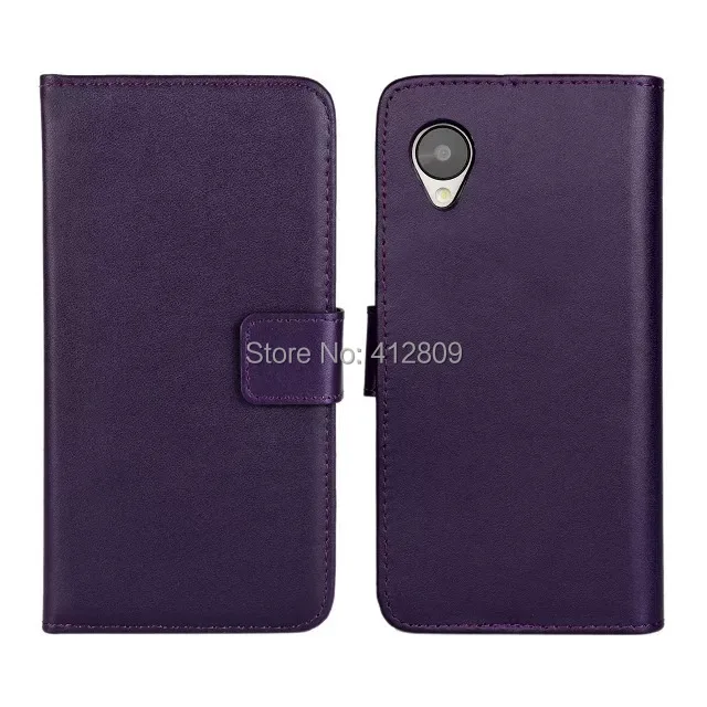 Модный чехол-кошелек из натуральной кожи с подставкой для LG E980 Google Nexus 5 D820