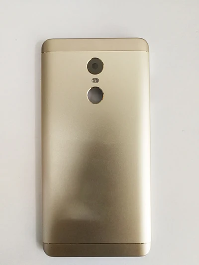 Gold Задняя крышка батареи для Redmi Note 4X Задняя крышка батареи для Redmi Note 4 глобальная версия корпус+ Кнопки громкости+ кнопки питания - Цвет: Gold