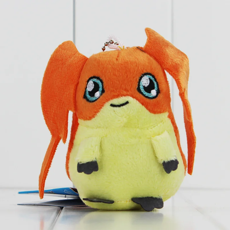 Digimon плюшевые игрушки Patamon Agumon Palmon Piyomon Gomamon Gabumon подвеска брелок мягкие
