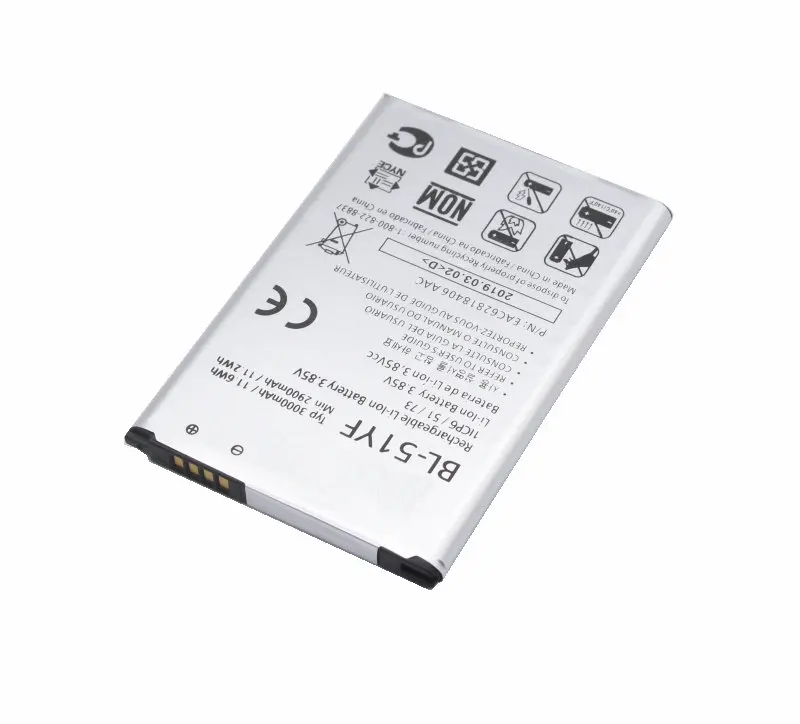 1 сменный аккумулятор 3000 мАч для LG G4 BL-51YF H815 H811 H810 VS986 VS999 US991 LS991 F500 G Stylo F500S F500L F500K -