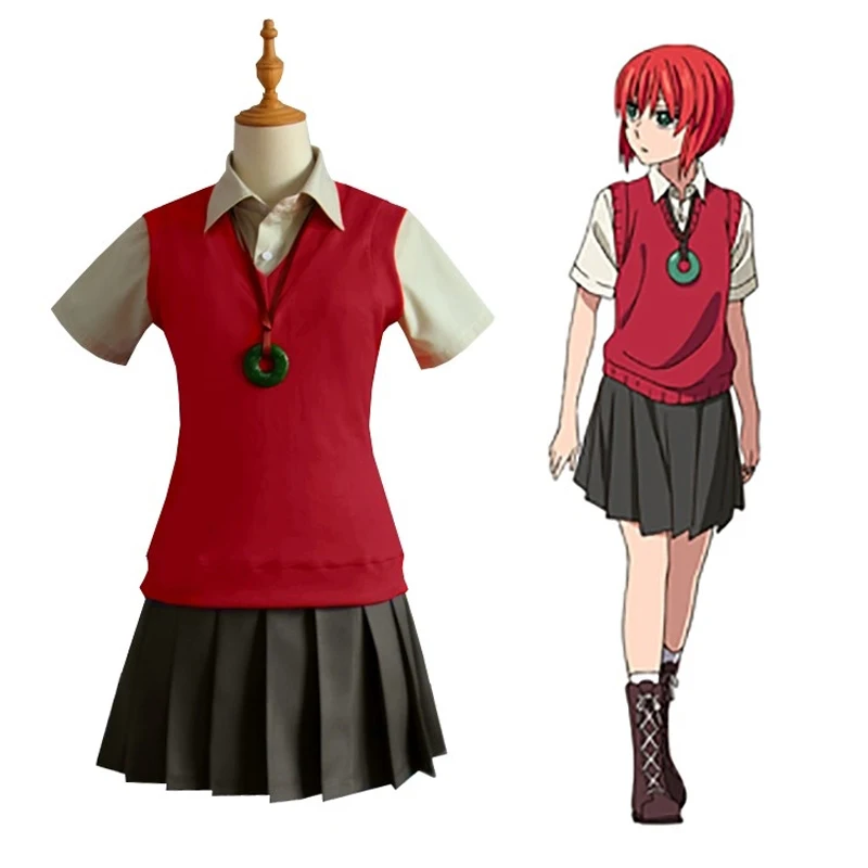 LIVA GIRL/Новинка аниме Mahoutsukai no Yome костюмы для костюмированной вечеринки Hatori Tomoyo
