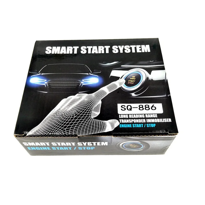 Car Start Stop Ignition Switch Keyless Entry Starter Anti-theft System Engine Alarm | Автомобили и мотоциклы