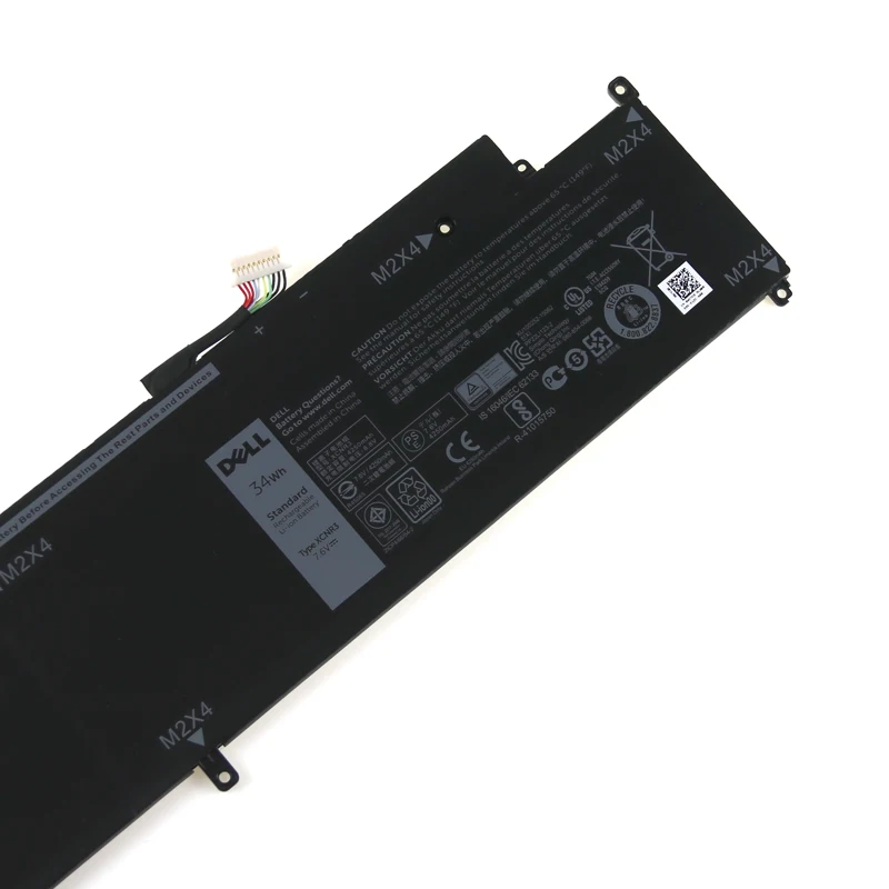 Оригинальный аккумулятор для ноутбука DELL Latitude 13 7370 E7370 WY7CG XCNR3 7 6 V 34WH | Компьютеры и